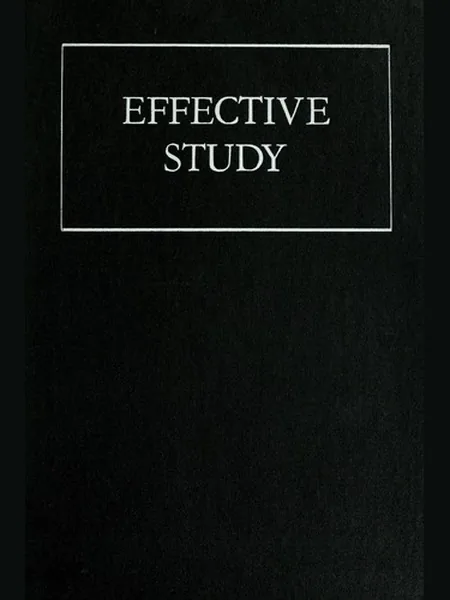 Effective Study first edition cover, Harper & Brothers 1946
