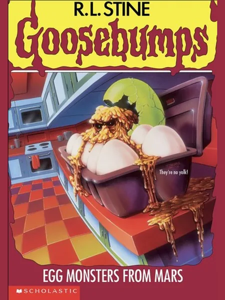 Egg Monsters from Mars cover, Scholastic 1996