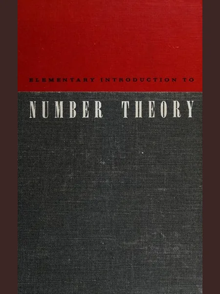 Elementary Introduction to Number Theory cover