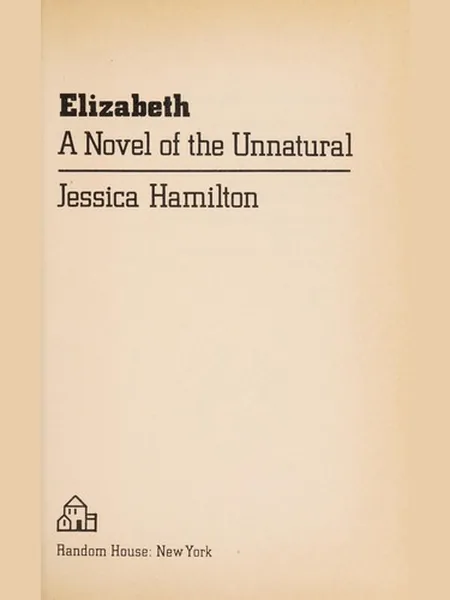 Elizabeth cover