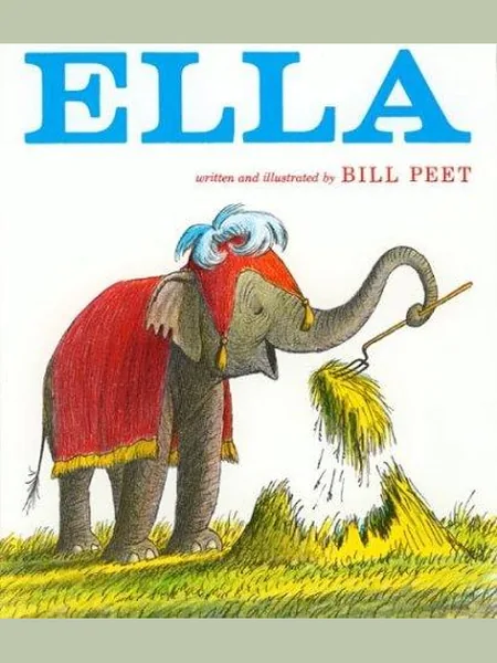 Ella, cover of the Houghton Mifflin, 1978 edition (the Deutsch 1985 cover is not yet photographed)