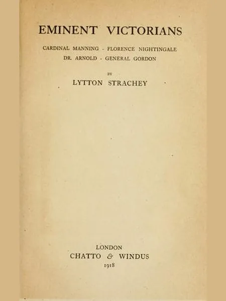 Eminent Victorians cover