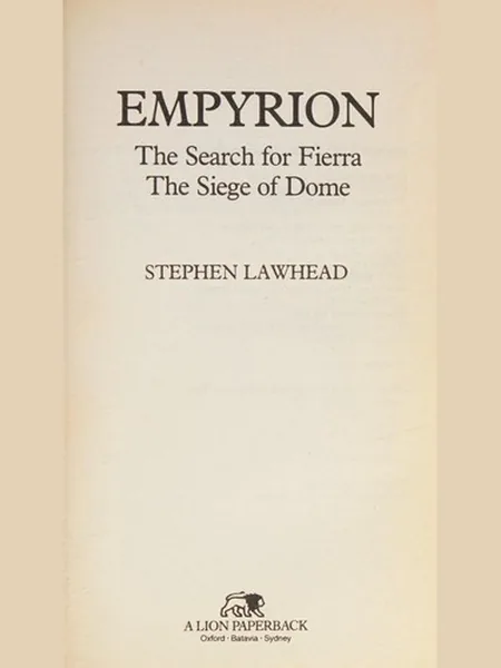 Empyrion cover, Lion 1990