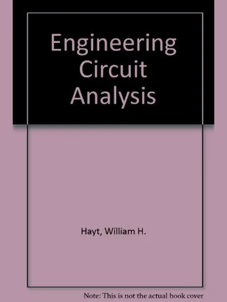 Engineering Circuit Analysis first edition cover, McGraw 1986