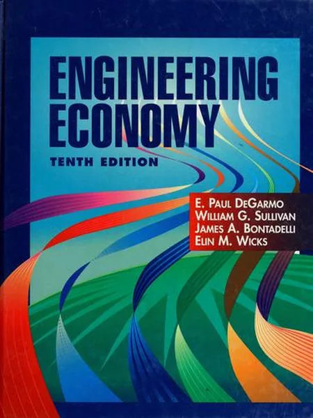 Engineering Economy, cover of another edition (the Macmillan 1960 cover is not yet photographed)