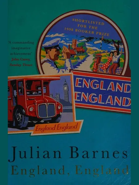 England, England, cover of another edition (the Jonathan Cape 1998 cover is not yet photographed)
