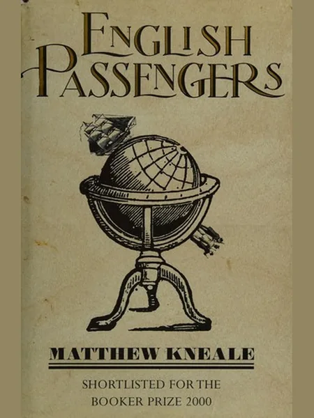 English Passengers first edition cover, Hamish Hamilton 2000