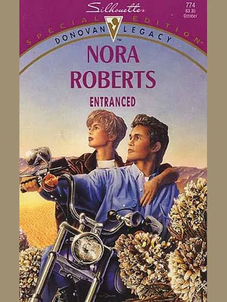 Entranced, cover of another edition (the Silhouette 1993 cover is not yet photographed)