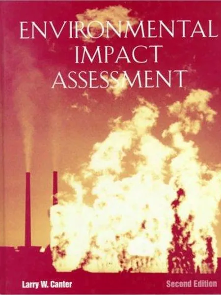 Environmental Impact Assessment, cover of another edition (the McGraw-Hill 1996 cover is not yet photographed)