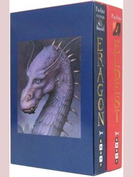 Eragon; Eldest, cover of another edition (the Corgi Childrens 2008 cover is not yet photographed)