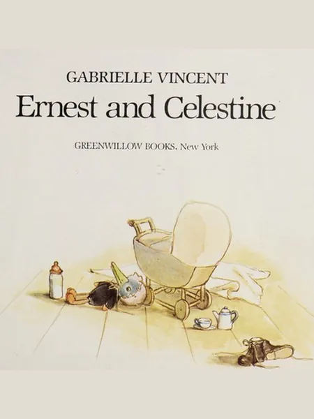 Ernest and Celestine, cover of another edition (the MacRae 1982 cover is not yet photographed)