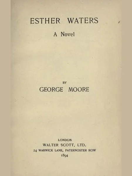 Esther Waters cover, Walter Scott 1894