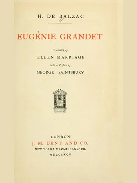 Eugénie Grandet cover