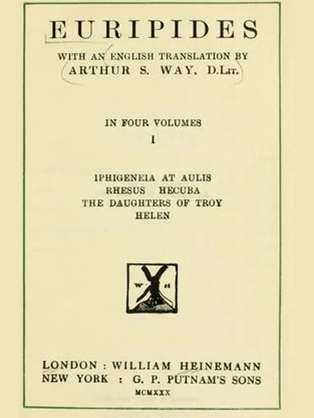 Euripides cover