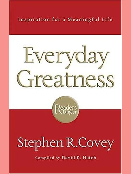 Everyday Greatness first edition cover, Rutledge Hill Press 2006