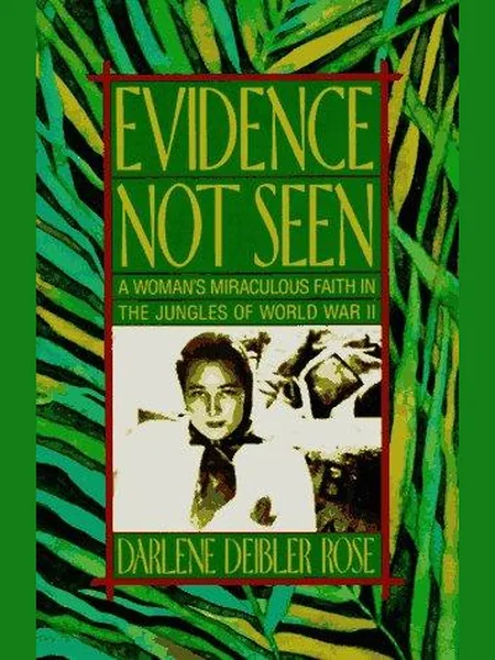 Evidence Not Seen, cover of another edition (the Harper & Row 1988 cover is not yet photographed)