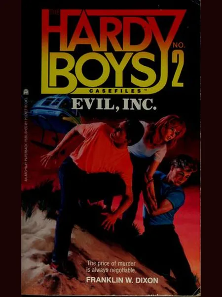 Evil, Inc, cover of another edition (the Pocket Books 1987 cover is not yet photographed)
