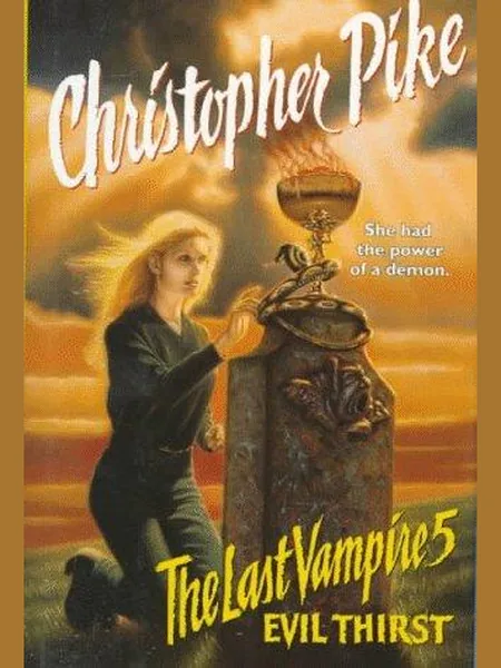 Evil Thirst first edition cover, Simon & Schuster Children's Publishing 1996