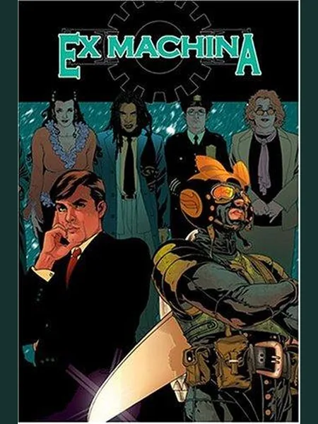 Ex Machina first edition cover, WildStorm 2005