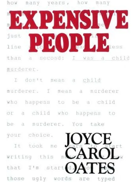 Expensive People, cover of another edition (the Vanguard Press 1968 cover is not yet photographed)