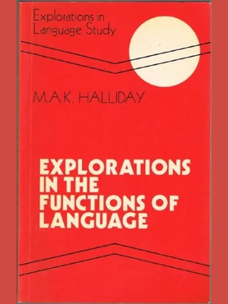 Explorations in the Functions of Language cover