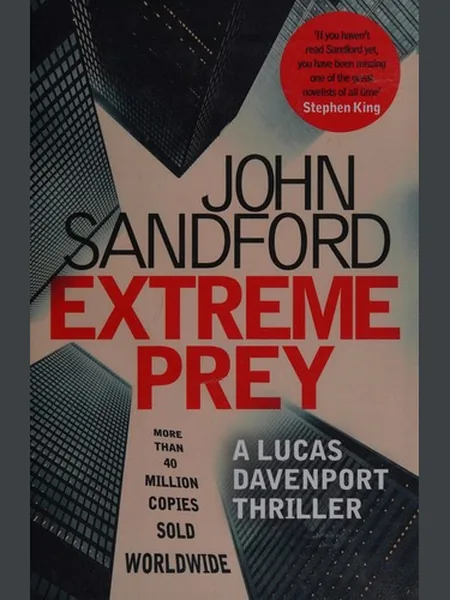 Extreme Prey cover, Simon & Schuster 2016