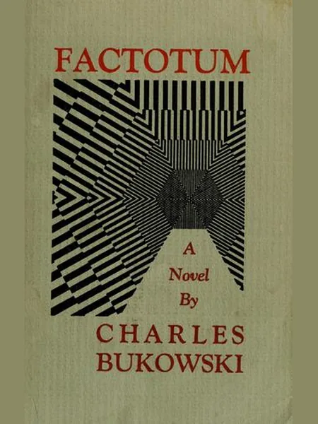 Factotum, cover of another edition (the W.H. Allen 1981 cover is not yet photographed)