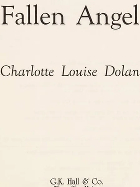 Fallen Angel, cover of another edition (the Signet 1993 cover is not yet photographed)