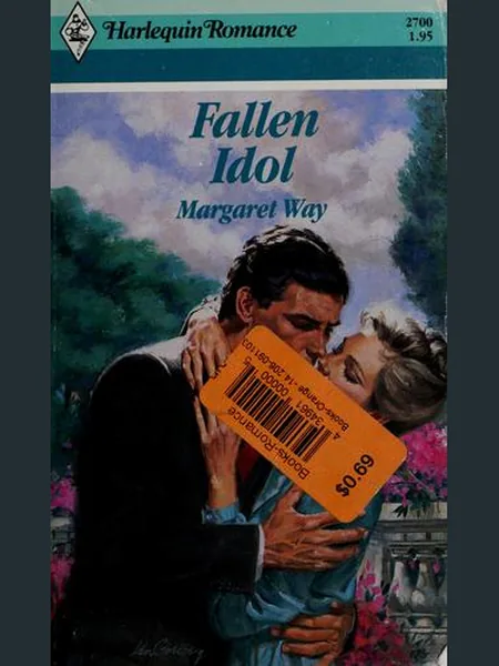 Fallen Idol, cover of another edition (the Mills & Boon 1984 cover is not yet photographed)