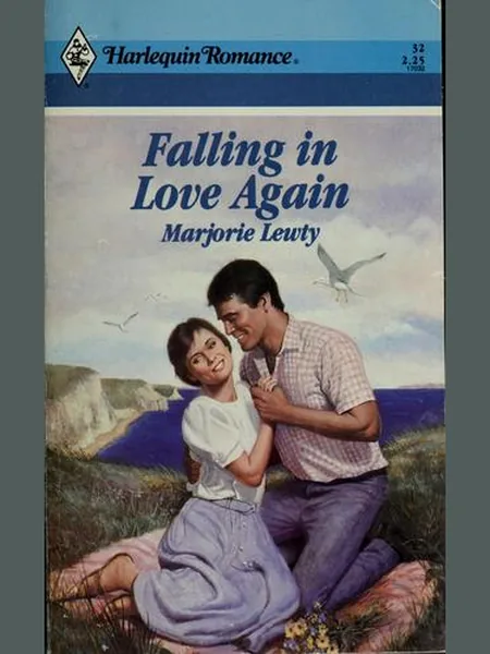 Falling in Love Again, cover of another edition (the Mills & Boon 1988 cover is not yet photographed)