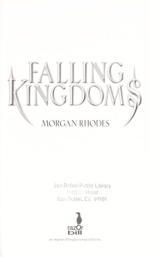 Falling Kingdoms first edition cover, Razorbill 2012