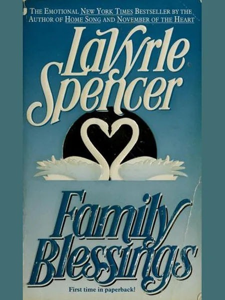 Family Blessings, cover of another edition (the HarperCollins 1994 cover is not yet photographed)
