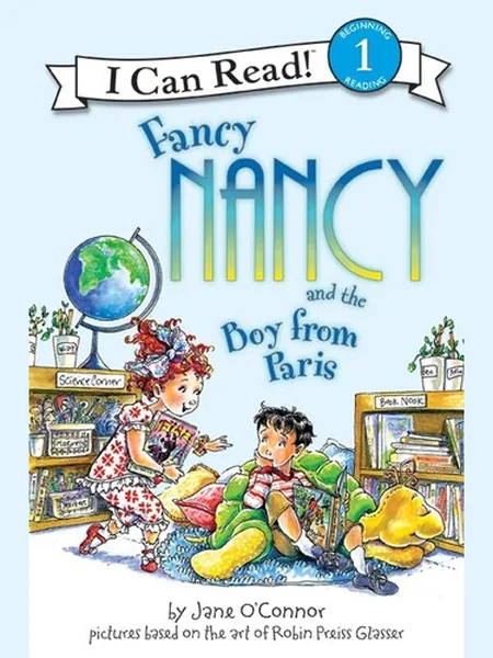 Fancy Nancy and the Boy from Paris cover, Harper Collins 2008