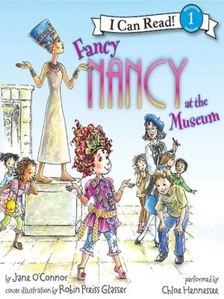 Fancy Nancy at the Museum cover, Harper Collins 2008