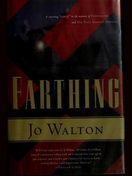 Farthing first edition cover, Tor 2006