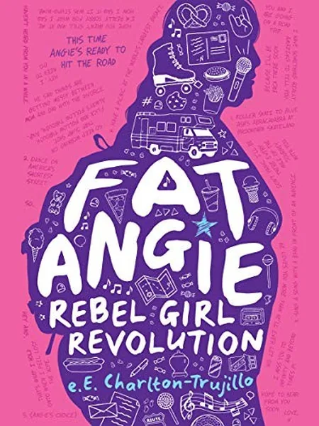 Fat Angie first edition cover, Candlewick Press 2013