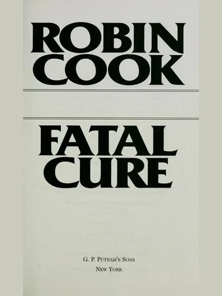 Fatal Cure cover