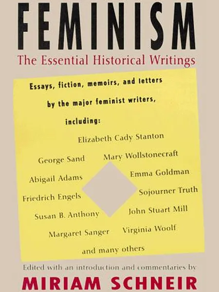 Feminism, cover of another edition (the Vintage Books 1971 cover is not yet photographed)