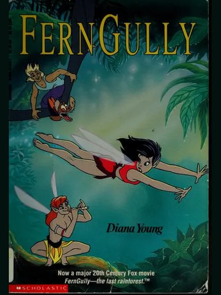Fern Gully cover, Scholastic 1992