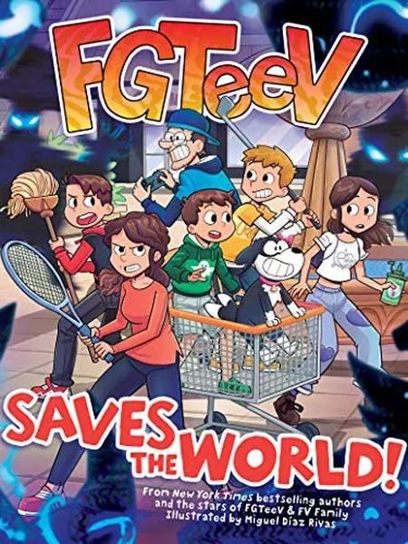 FGTeeV Saves the World! cover
