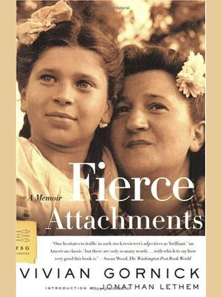 Fierce Attachments, cover of another edition (the Virago 1988 cover is not yet photographed)