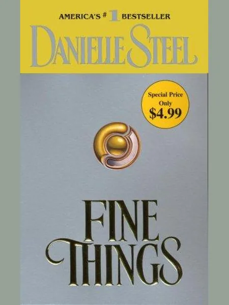 Fine Things, cover of another edition (the BCA 1987 cover is not yet photographed)