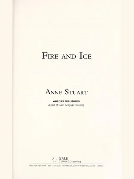 Fire and Ice cover