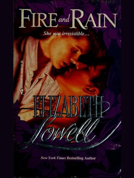 Fire and Rain, cover of another edition (the Mills & Boon 1990 cover is not yet photographed)