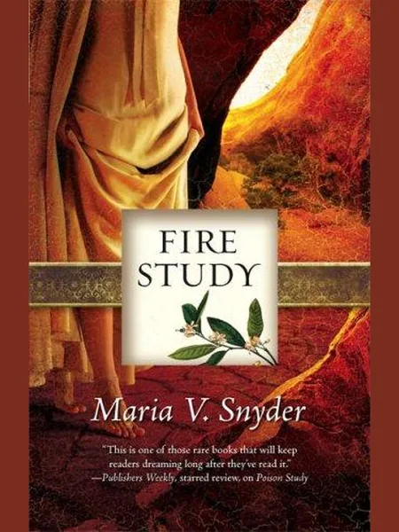 Fire Study (Study, Book 3) first edition cover, Mira 2008