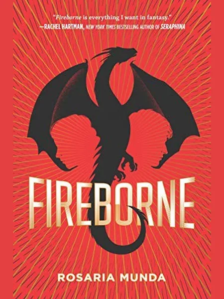 Fireborne, cover of another edition (the Penguin Young Readers Group 2020 cover is not yet photographed)