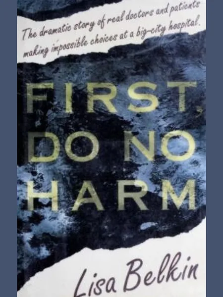First, Do No Harm cover