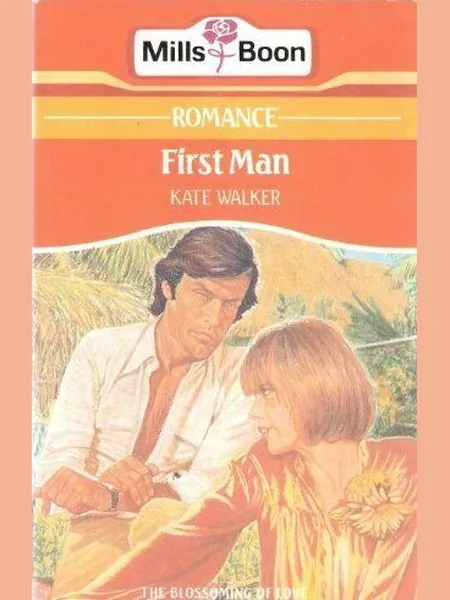 First Man first edition cover, Mills & Boon 1986