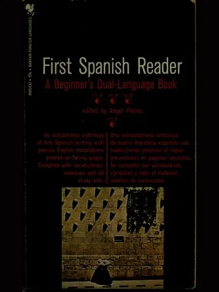 First Spanish Reader first edition cover, Bantam Books 1964