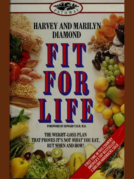Fit for Life cover, Bantam Books 1987